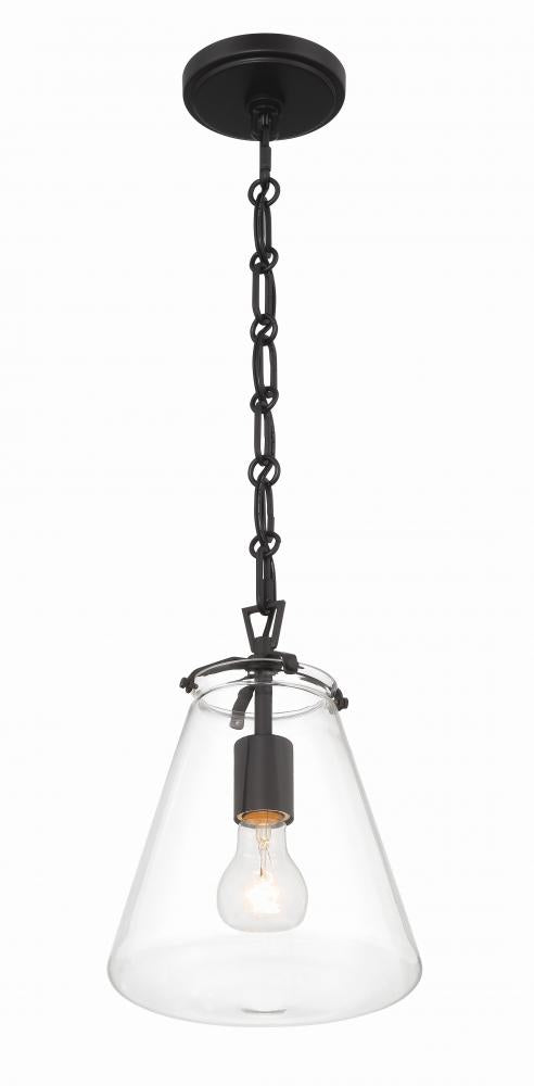 Crystorama VOSS VSS-7003-MK Mini Pendant Modern - Matte Black