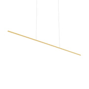 Vega Minor 60-in Brushed Gold LED Linear Pendant