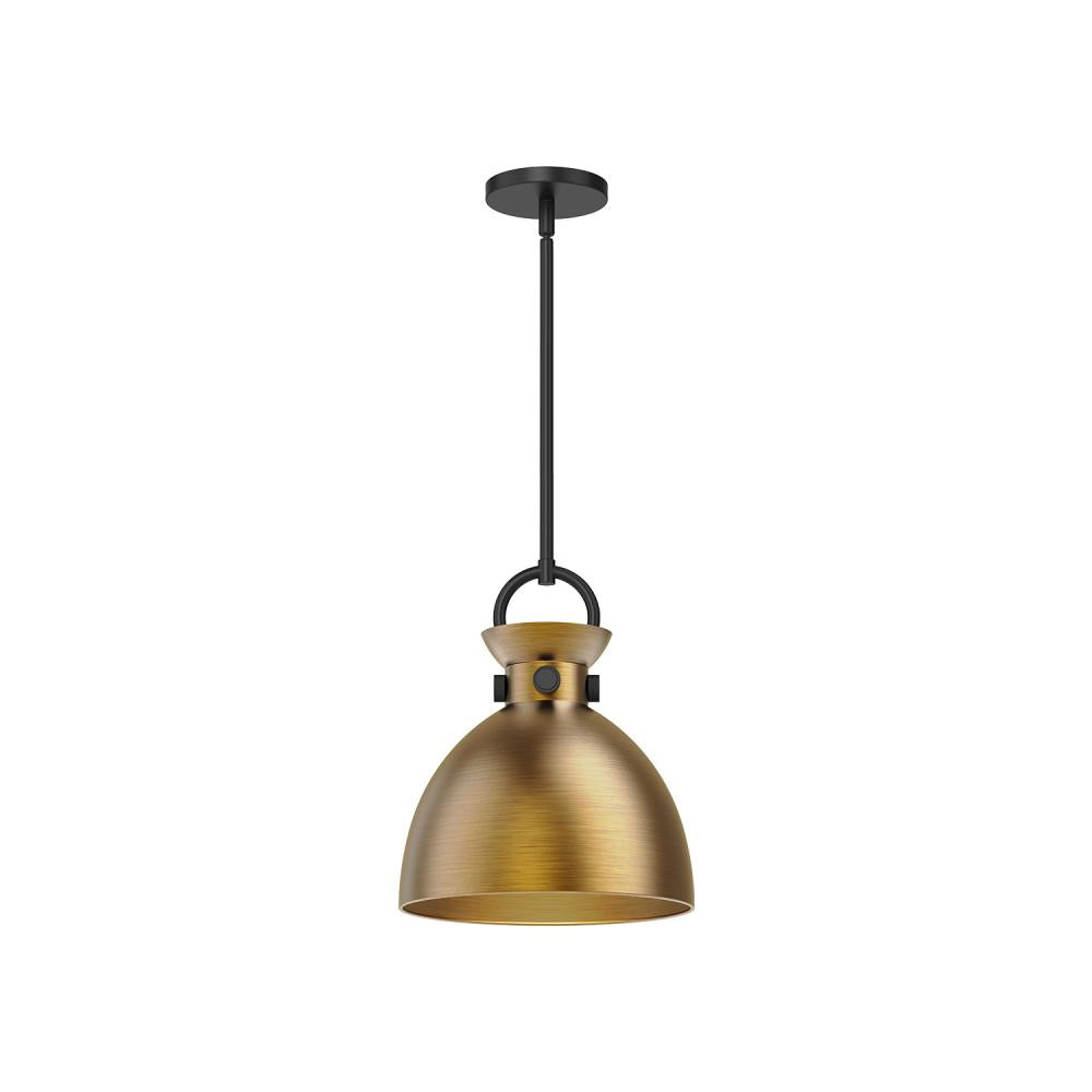 Alora Lighting WALDO PD411311MBAG Pendant Modern - Matte Black Aged Gold