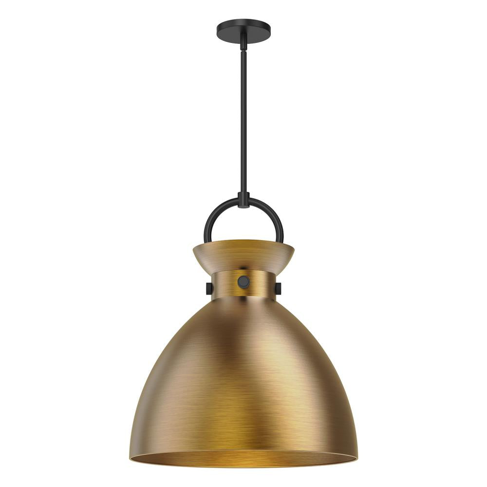 Alora Lighting WALDO PD411318MBAG Pendant Modern - Matte Black Aged Gold