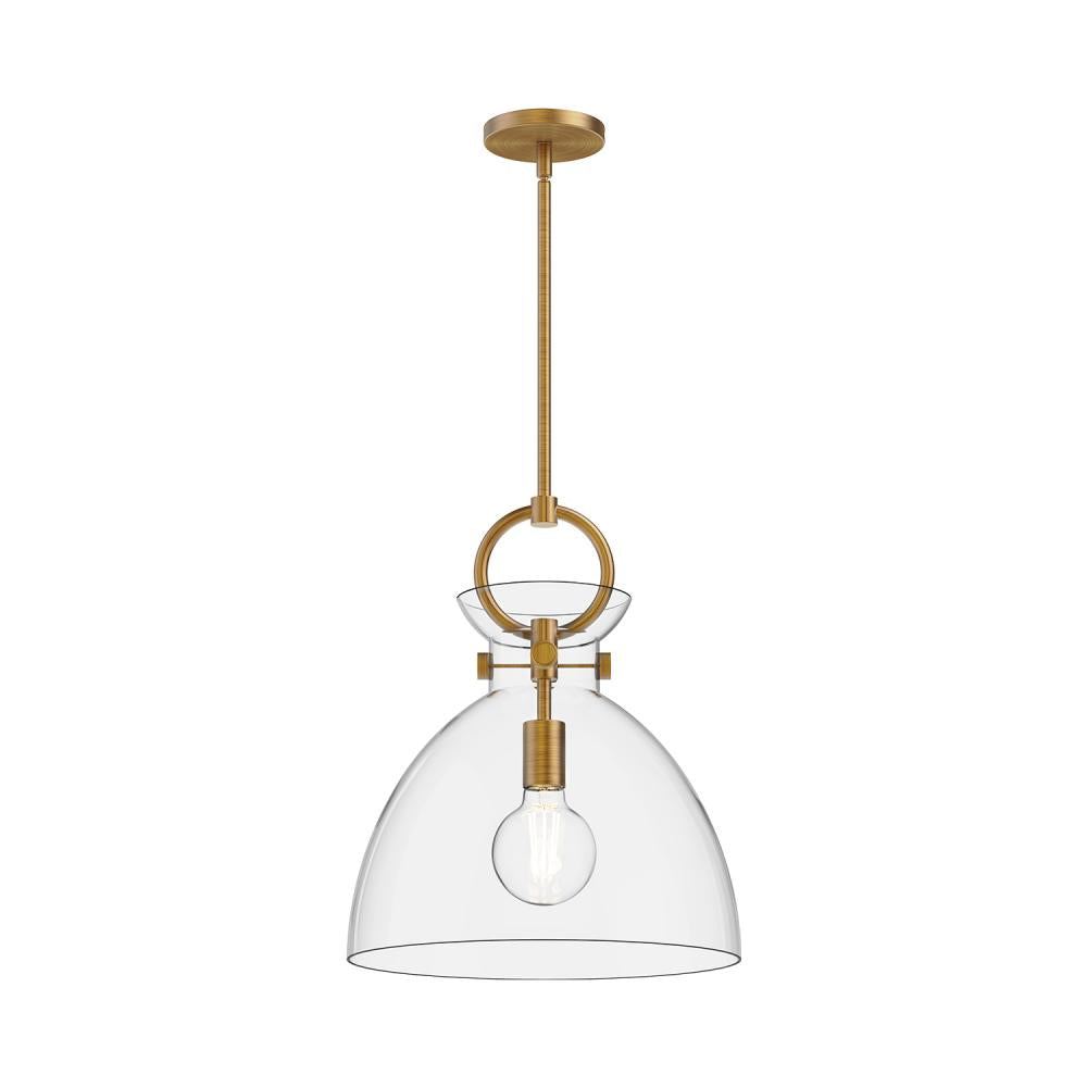 Alora Lighting WALDO PD411814AGCL Pendant Modern - Aged Gold