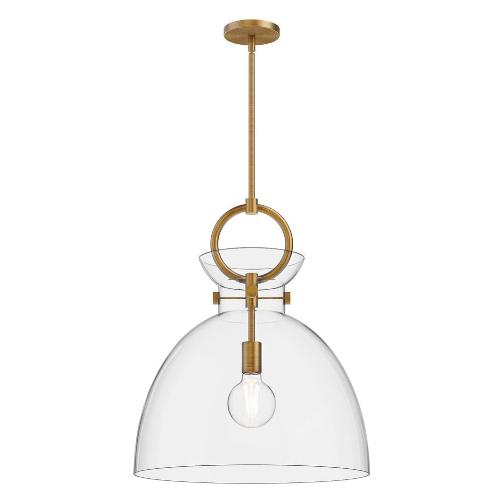 Alora Lighting WALDO PD411818AGCL Pendant Modern - Aged Gold