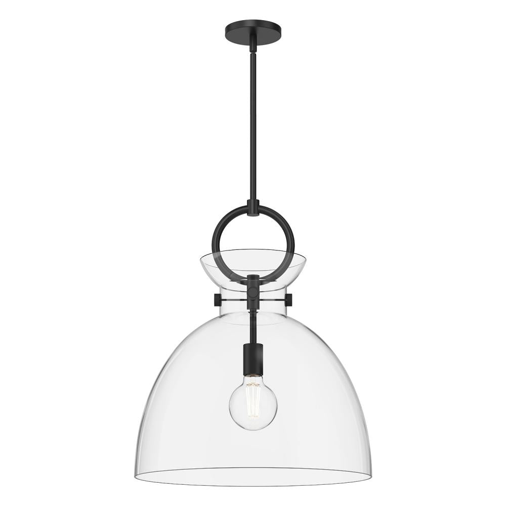 Alora Lighting WALDO PD411818MBCL Pendant Modern - Matte Black