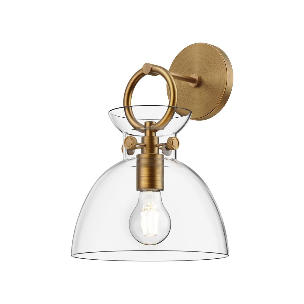 Alora Lighting WALDO WV411809AGCL Bathroom Fixture Modern - Aged Gold