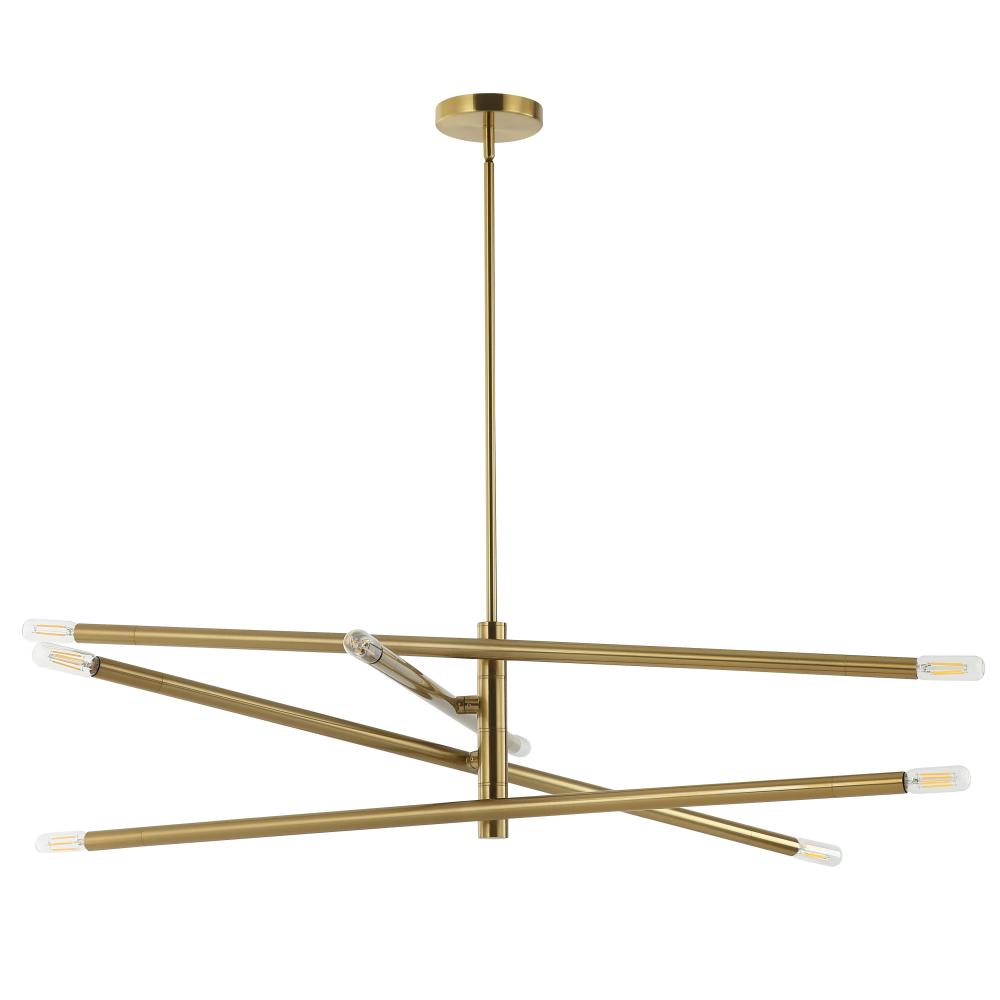 Dainolite WAN-408P-AGB Pendant Modern - Aged Brass