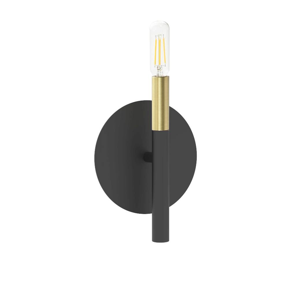 Dainolite WAND WAN-91W-MB-AGB Sconce Modern - Matte Black