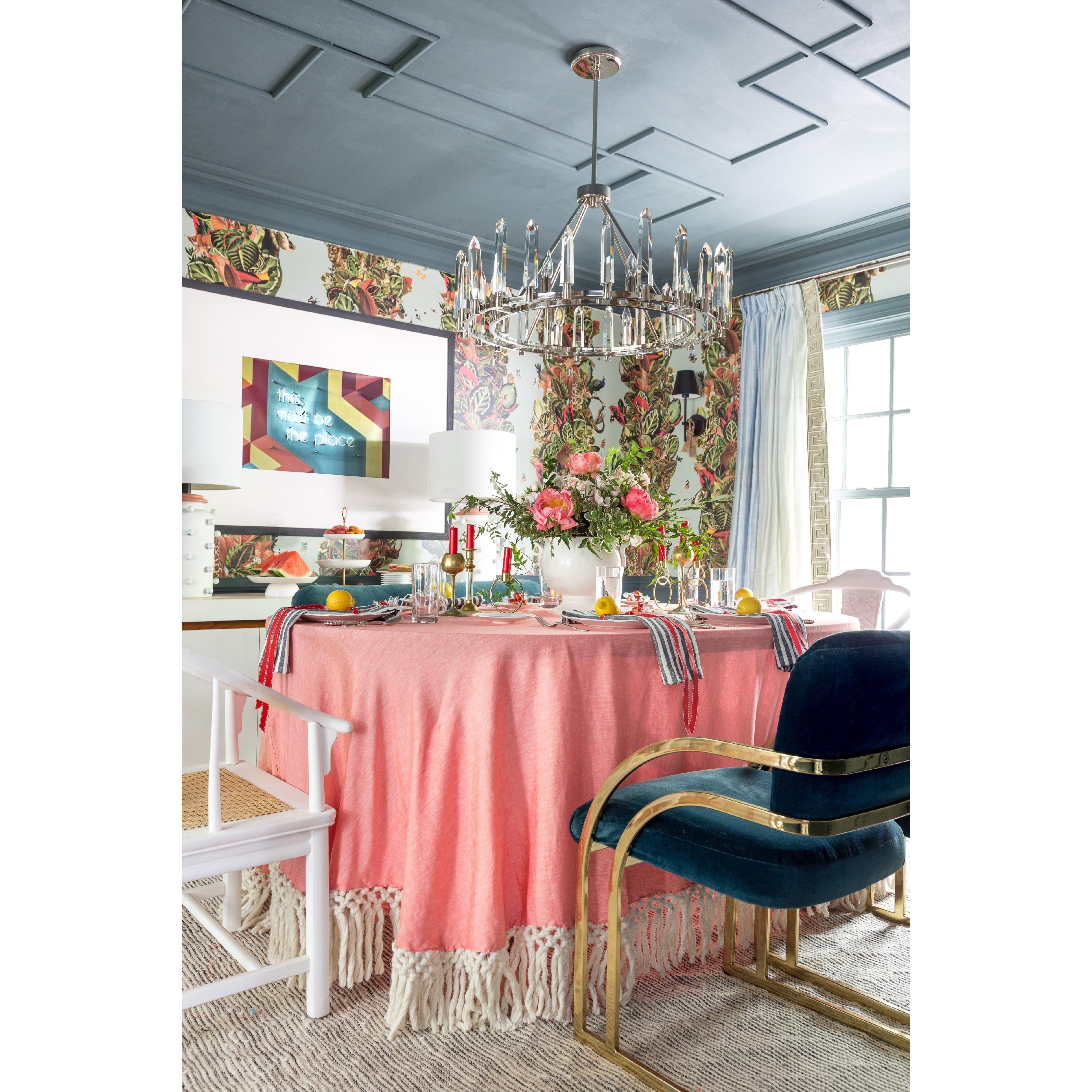 Crystorama Watson WAT-B2008-PN – 32 Inch – 8 Light – Chandelier – Polished Nickel – Damp Rated