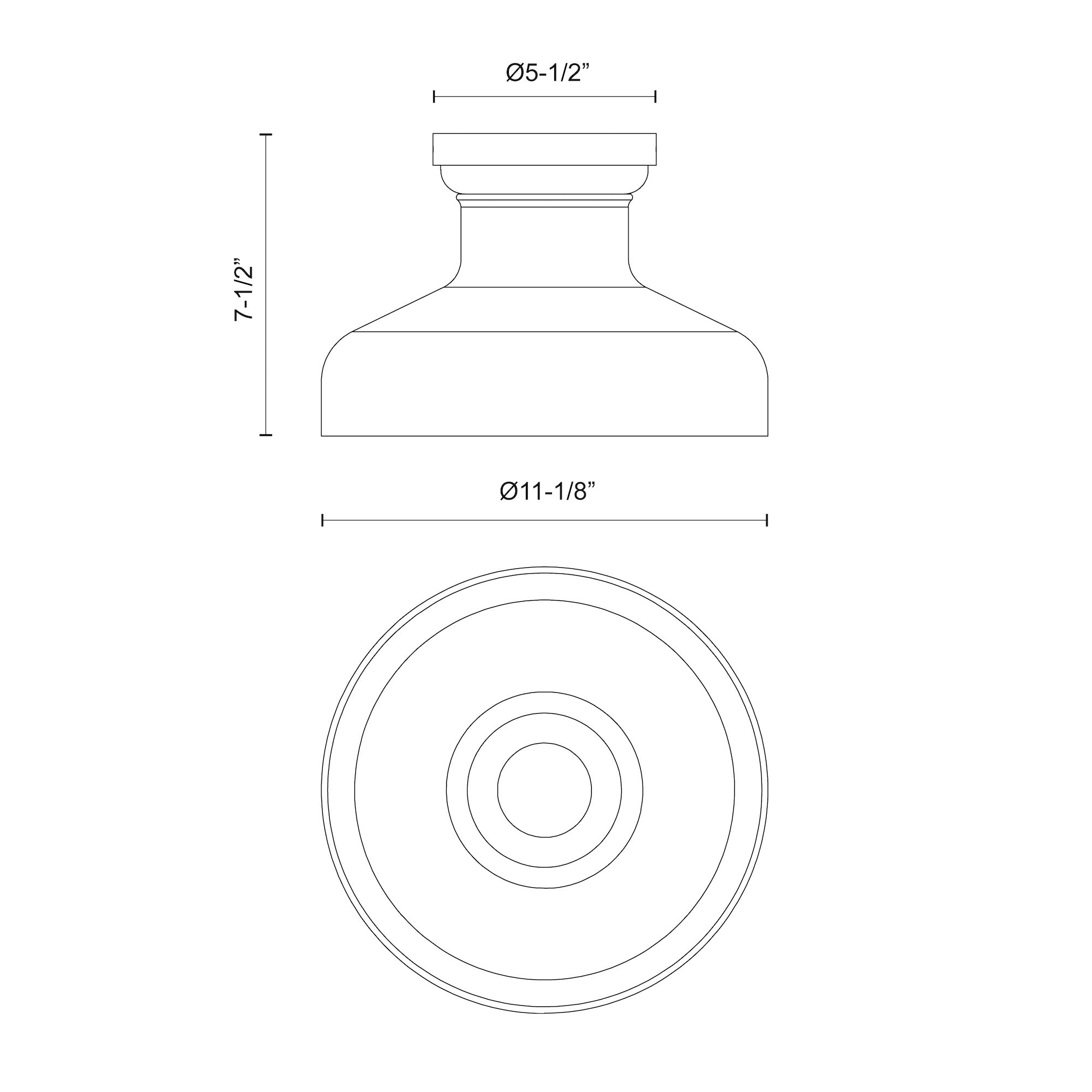 Westlake 11-in Brushed Nickel/Glossy Opal Glass 1 Light Flush Mount