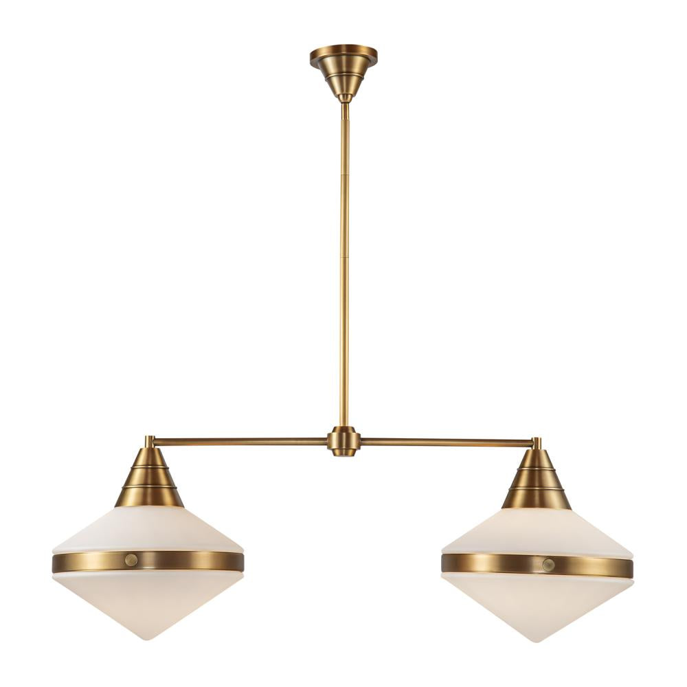 Alora Lighting WILLARD LP348241VBOP Pendant - Vintage Brass