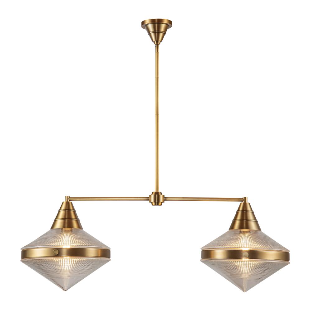 Alora Lighting WILLARD LP348241VBPG Pendant - Vintage Brass