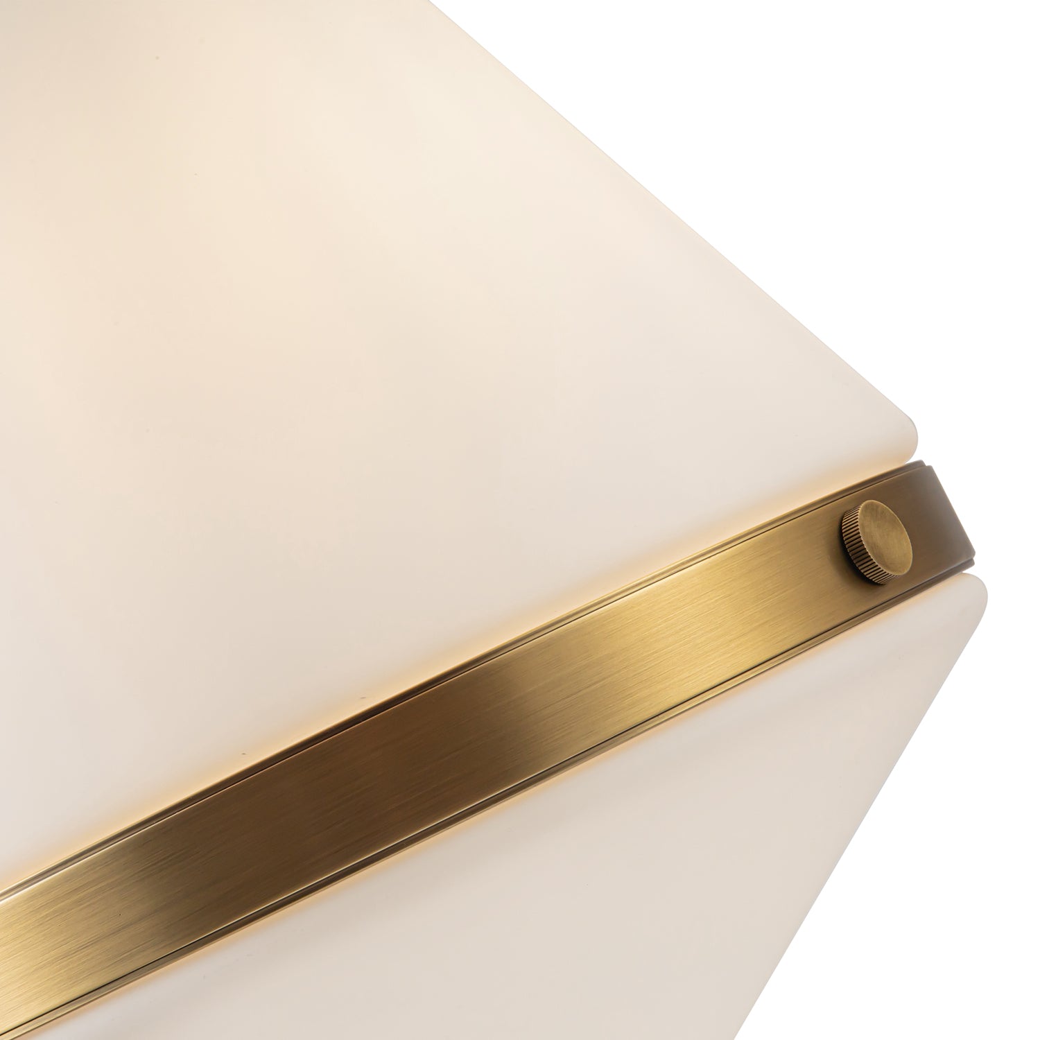 Willard 22-in Vintage Brass/Opal Matte Glass 1 Light Pendant