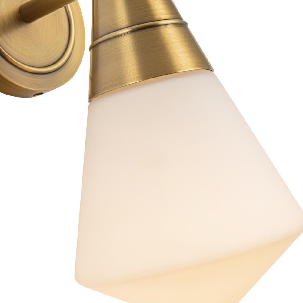 Alora Lighting WILLARD WV348106VBOP Bathroom Fixture - Vintage Brass