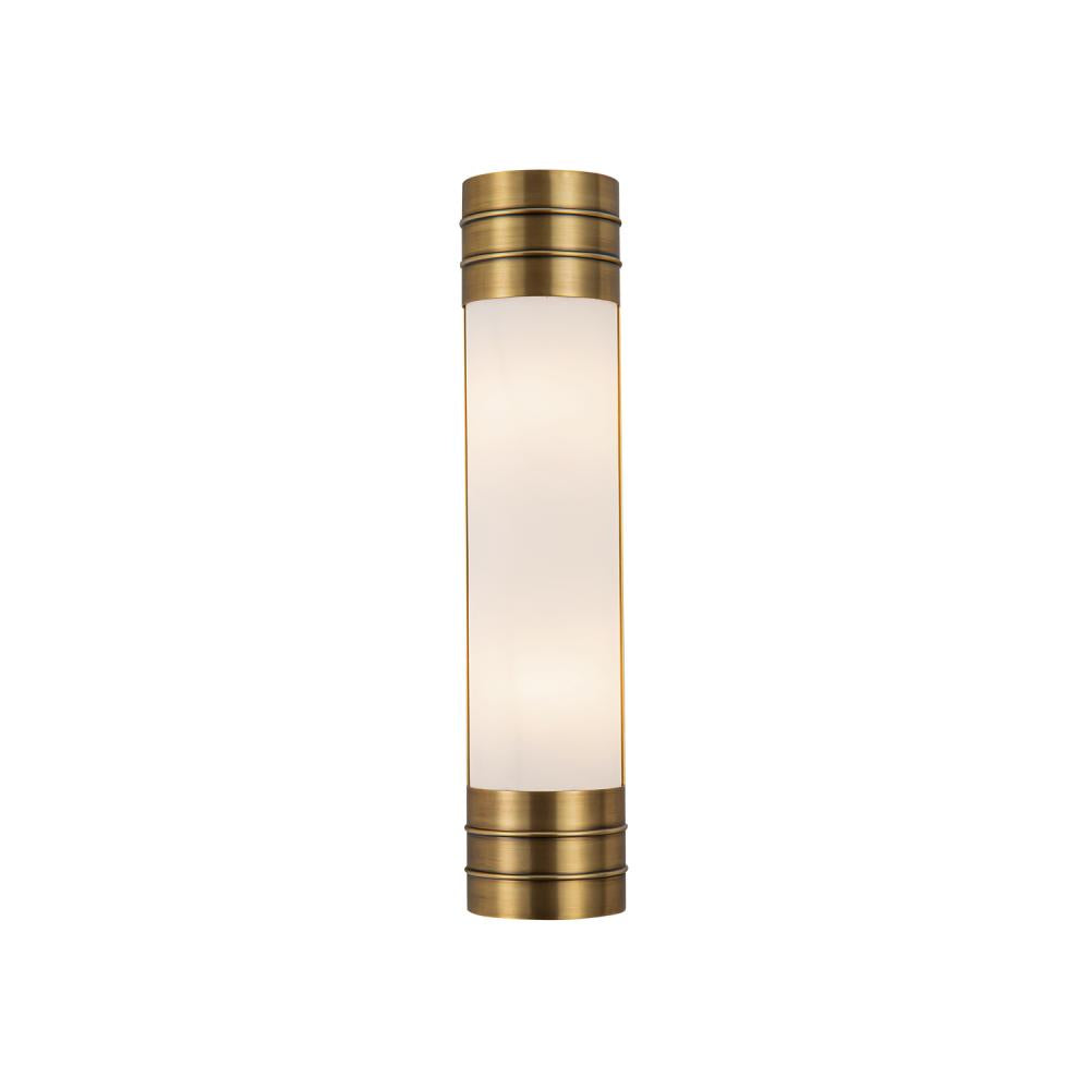 Alora Lighting WILLARD WV348218VBOP Bathroom Fixture - Vintage Brass