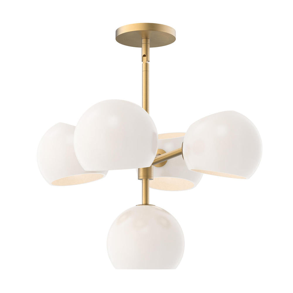 Alora Lighting WILLOW CH548518BGOP Chandelier - Brushed Gold