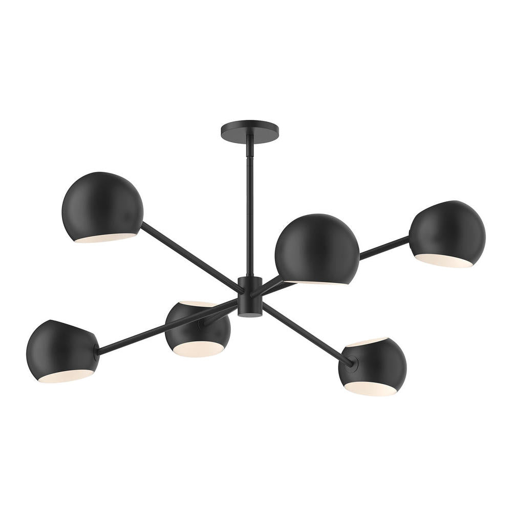 Alora Lighting WILLOW CH648637MB Chandelier - Matte Black