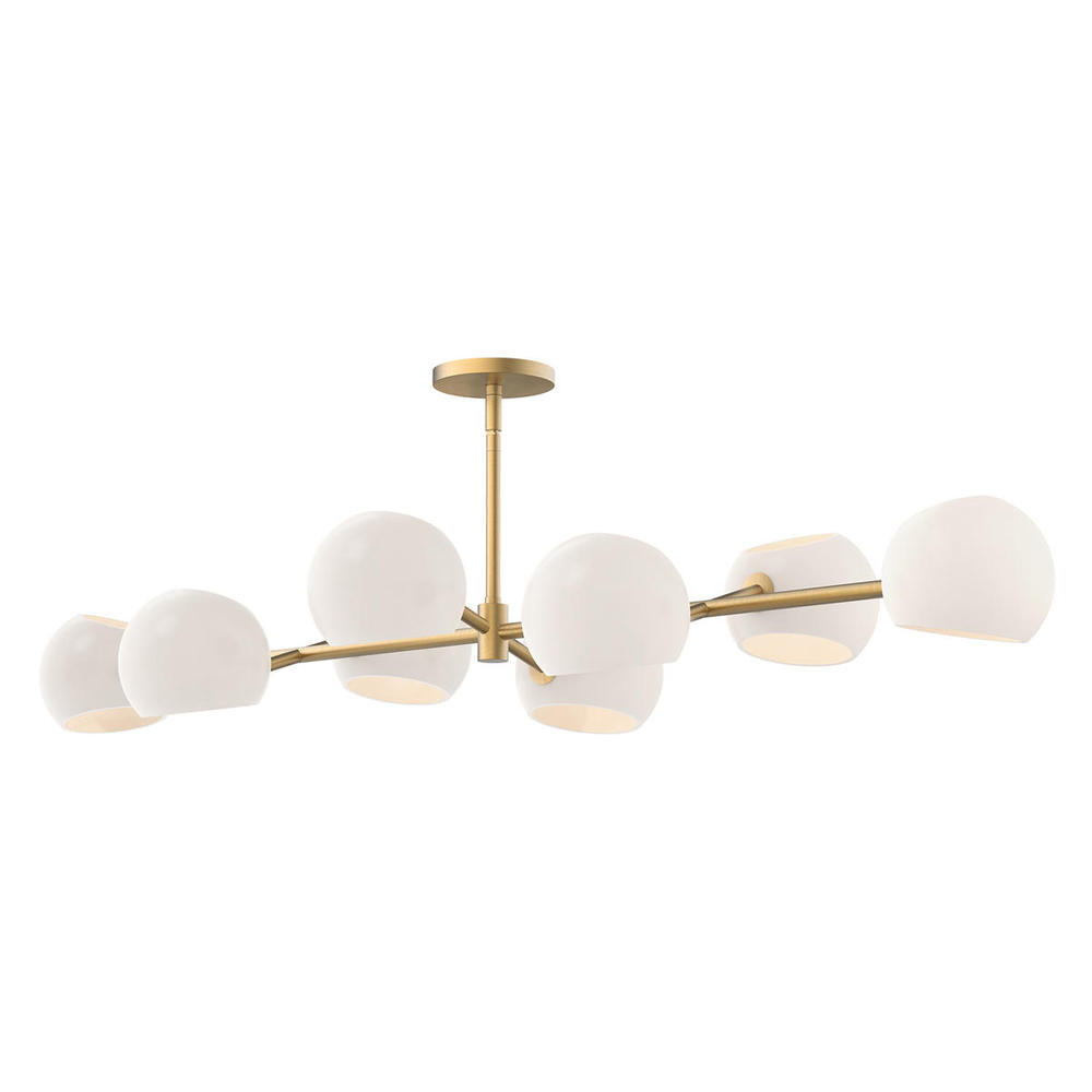 Alora Lighting WILLOW LP548848BGOP Pendant - Brushed Gold