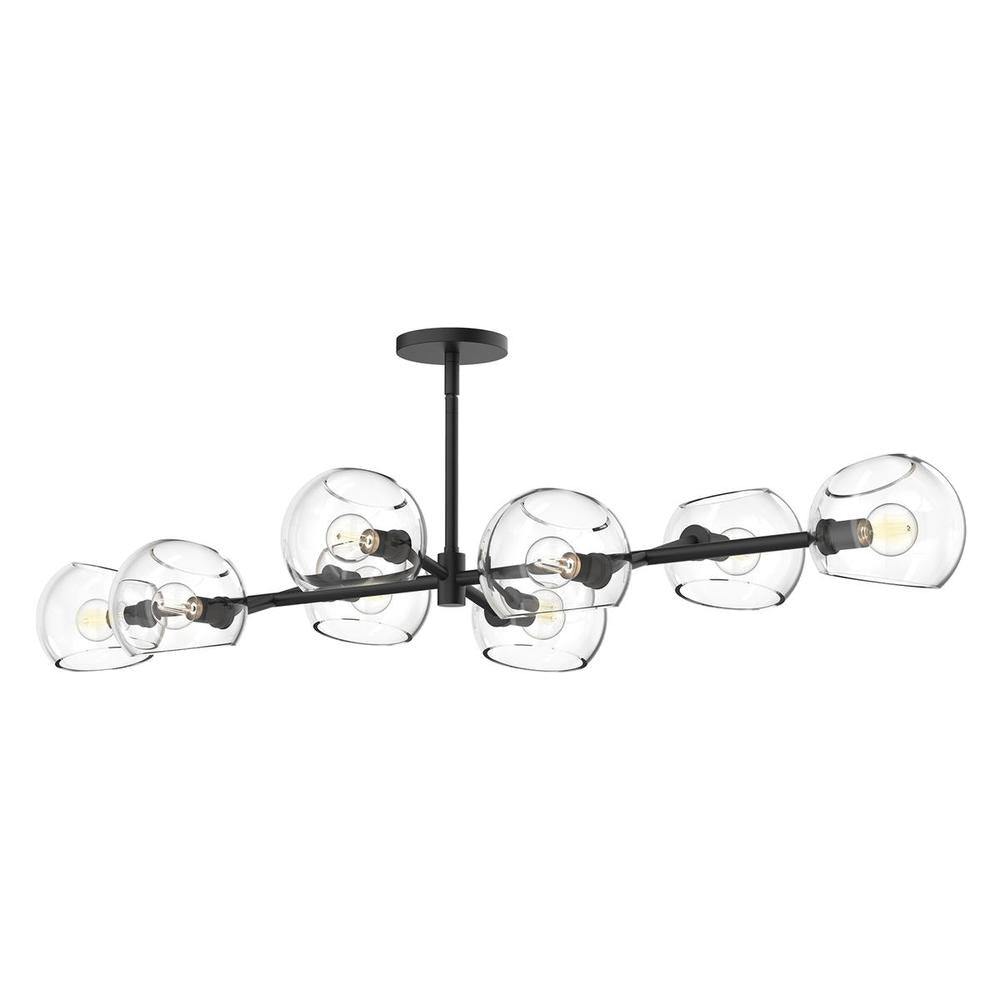 Alora Lighting WILLOW LP548848MBCL Pendant - Matte Black