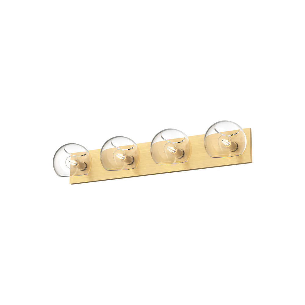 Alora Lighting WILLOW VL548431BGCL Bathroom Fixture - Brushed Gold