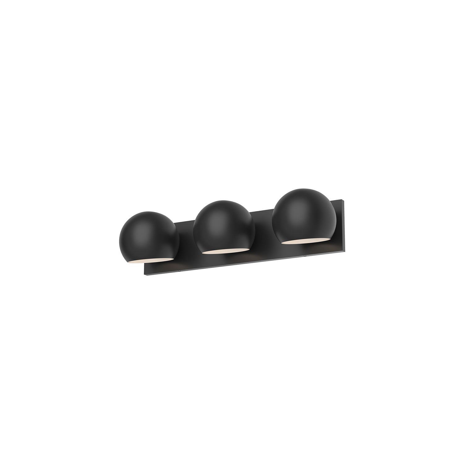 Willow 22-in Matte Black 3 Lights Vanity