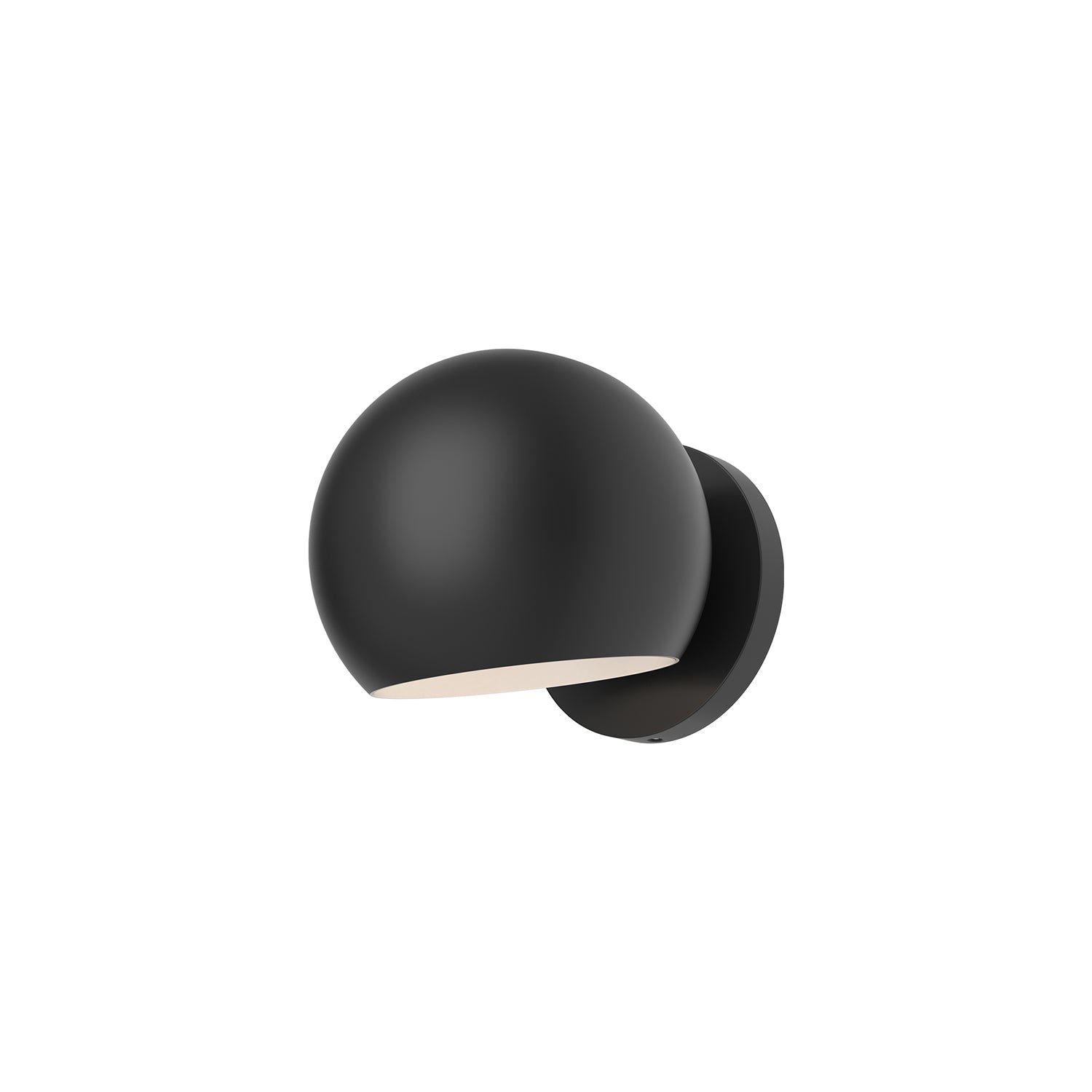 Willow 6-in Matte Black 1 Light Wall/Vanity