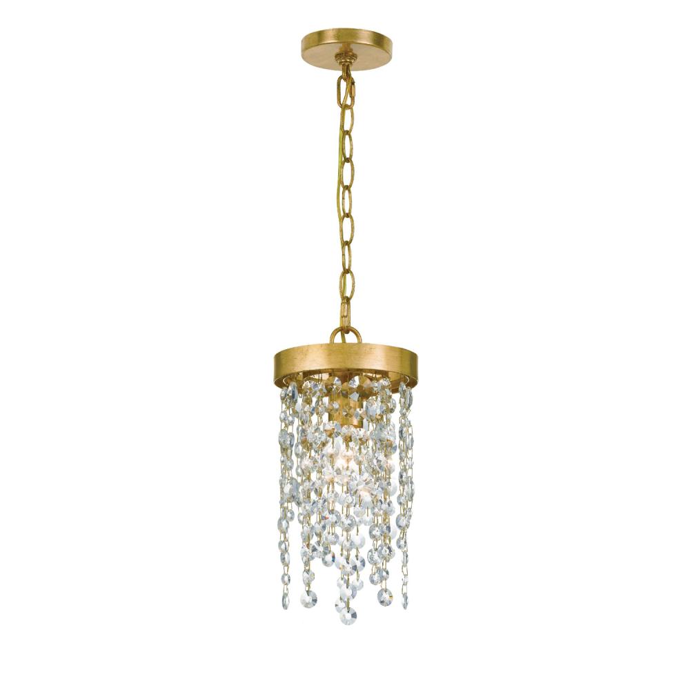 Crystorama WINHAM WIN-610-GA-CL-MWP Pendant Contemporary - Antique Gold