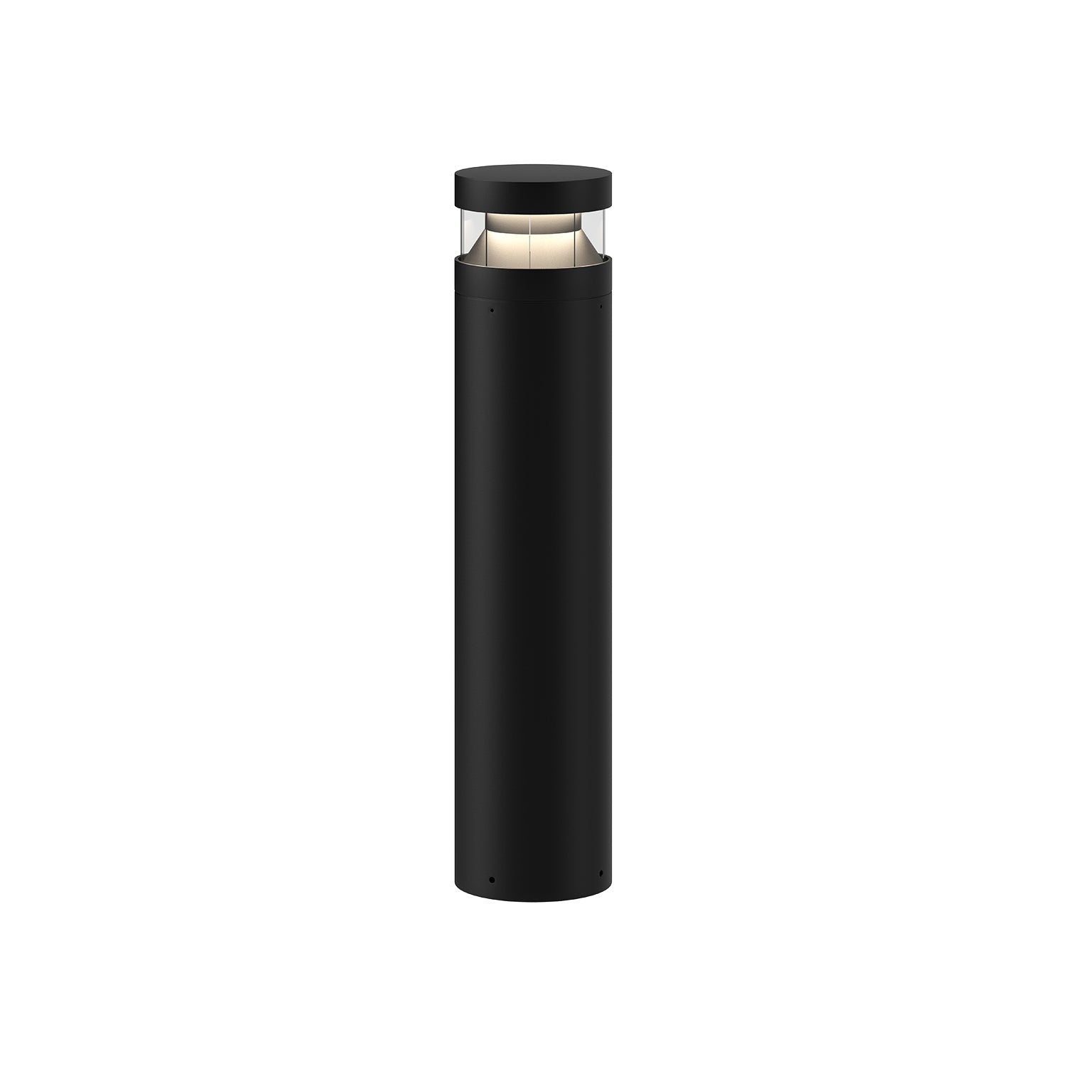 Windermere 28-in Black LED Exterior Bollard