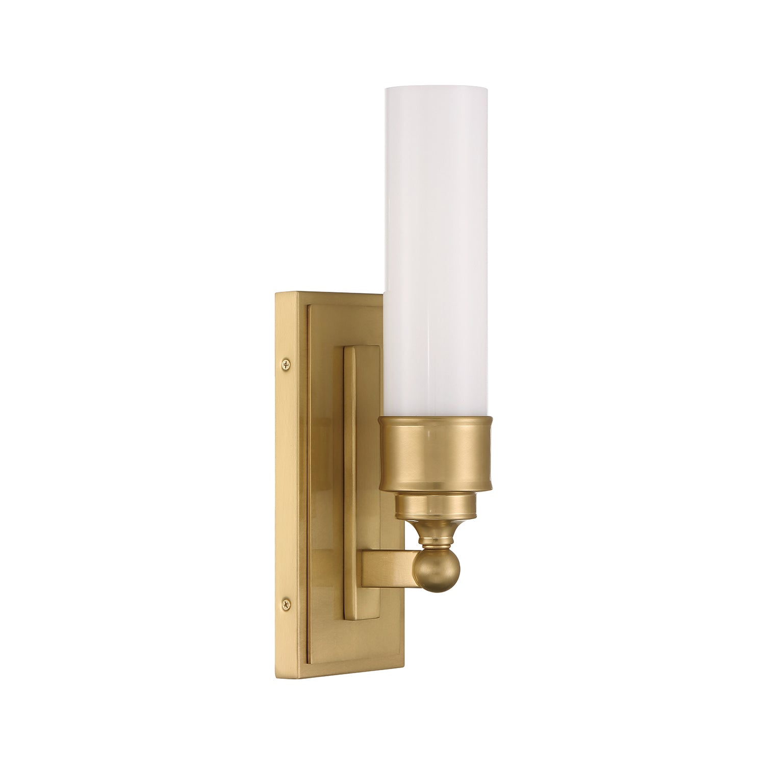 Crystorama Wilcox WLX-301-AG – 4.75 Inch – 1 Light – Sconce – Aged Brass – Damp Rated
