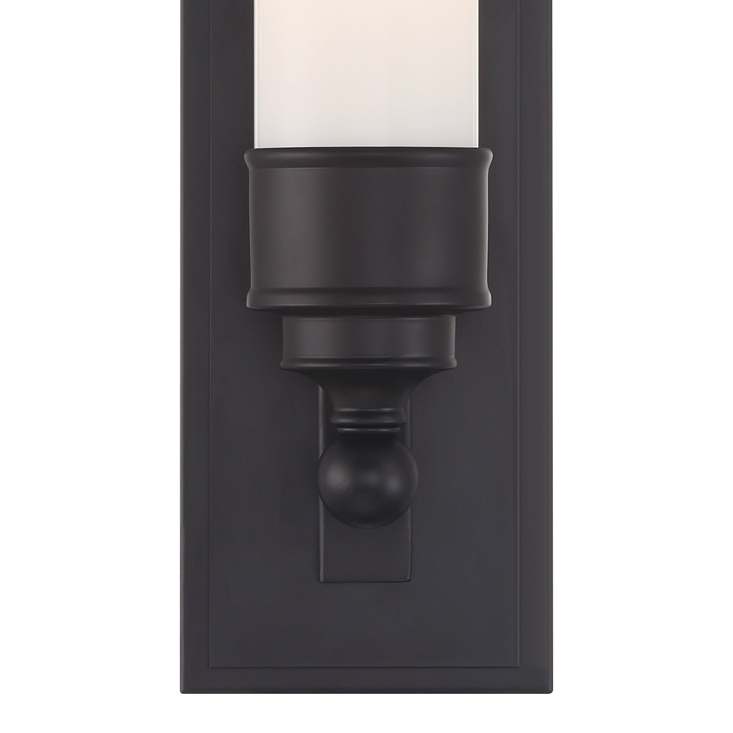 Crystorama Wilcox WLX-301-MK – 4.75 Inch – 1 Light – Sconce – Matte Black – Damp Rated