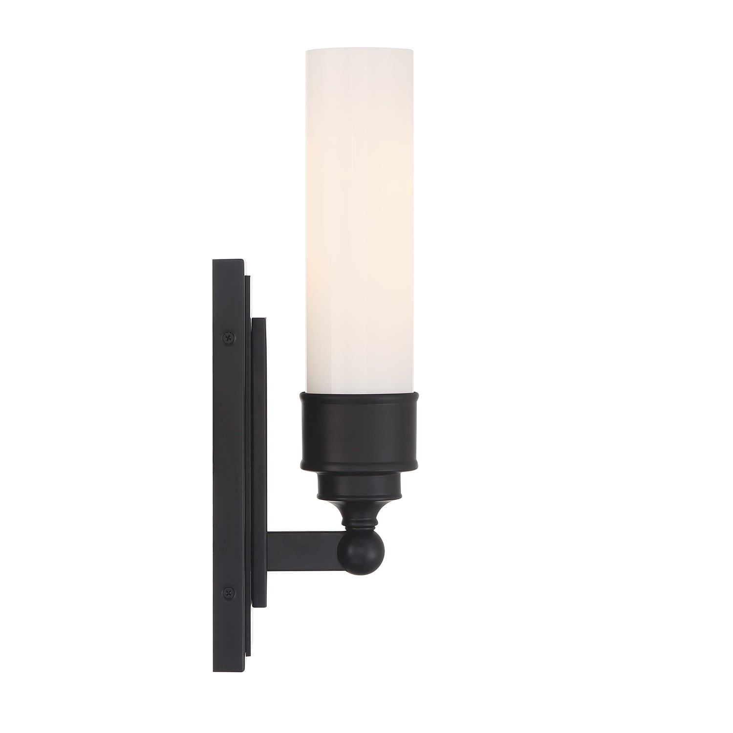 Crystorama Wilcox WLX-301-MK – 4.75 Inch – 1 Light – Sconce – Matte Black – Damp Rated