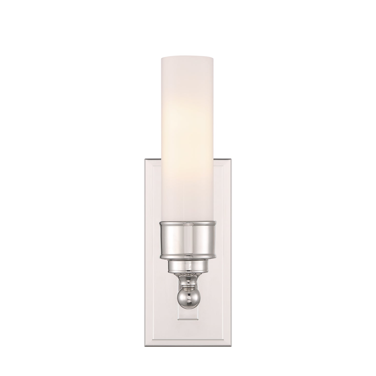 Crystorama Wilcox WLX-301-PN – 4.75 Inch – 1 Light – Sconce – Polished Nickel – Damp Rated