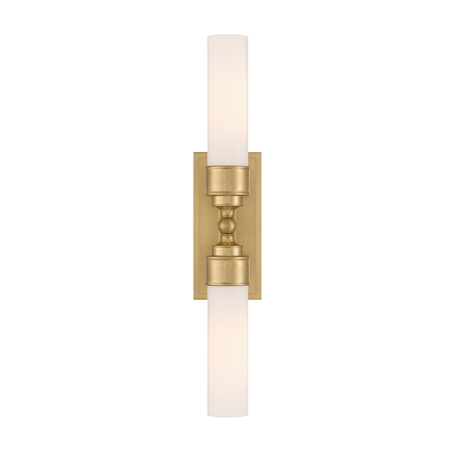 Crystorama Wilcox WLX-302-AG – 4.75 Inch – 2 Light – Sconce – Aged Brass – Damp Rated