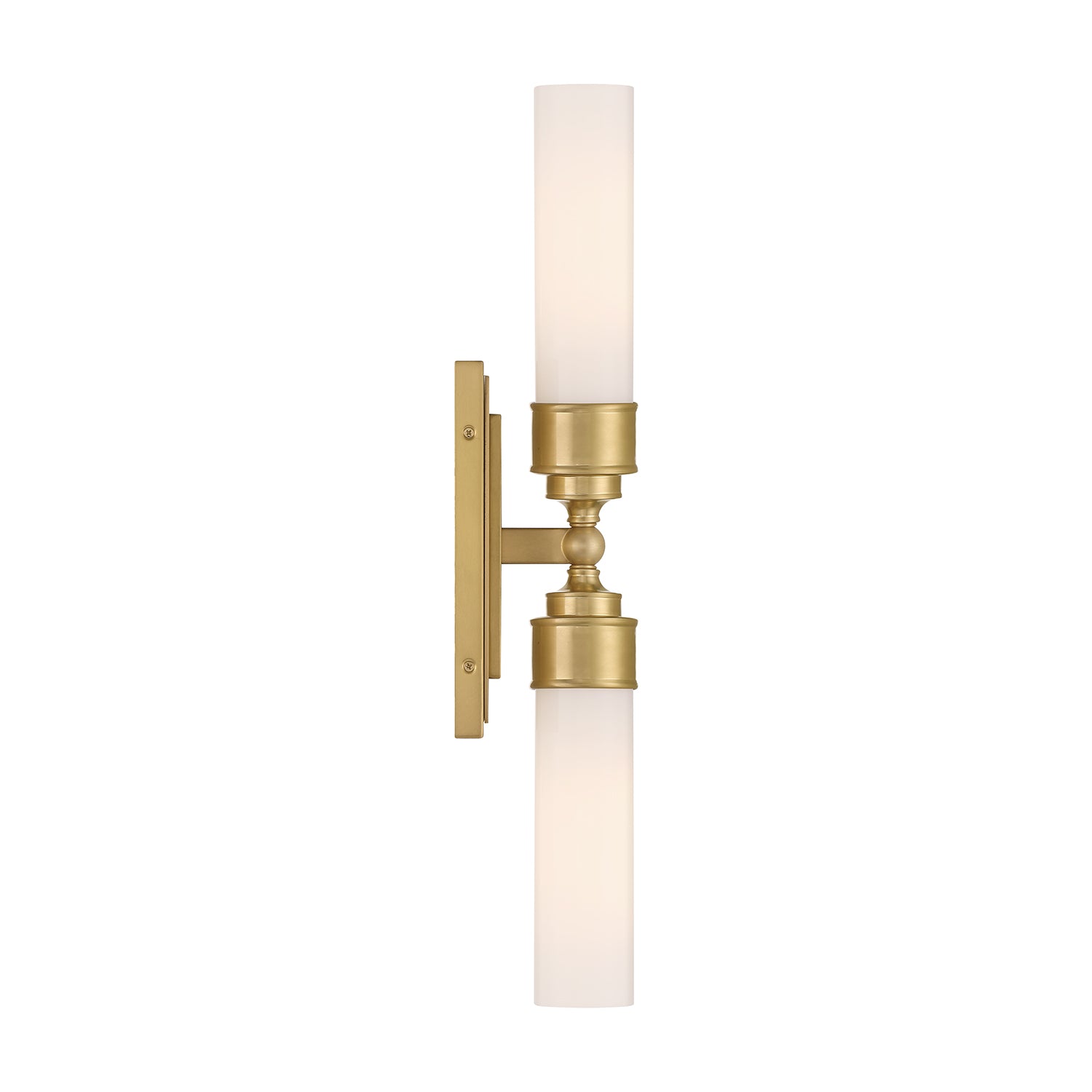 Crystorama Wilcox WLX-302-AG – 4.75 Inch – 2 Light – Sconce – Aged Brass – Damp Rated