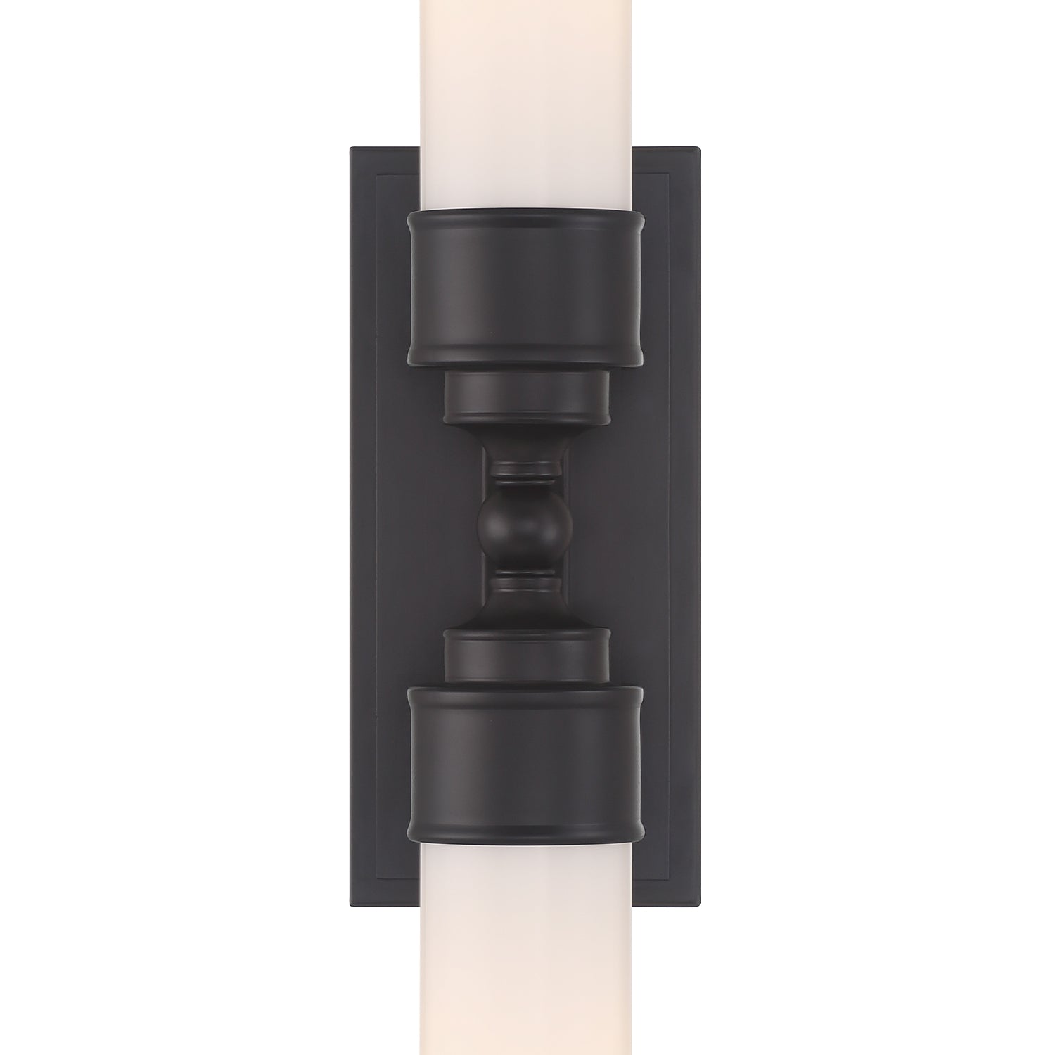 Crystorama Wilcox WLX-302-MK – 4.75 Inch – 2 Light – Sconce – Matte Black – Damp Rated