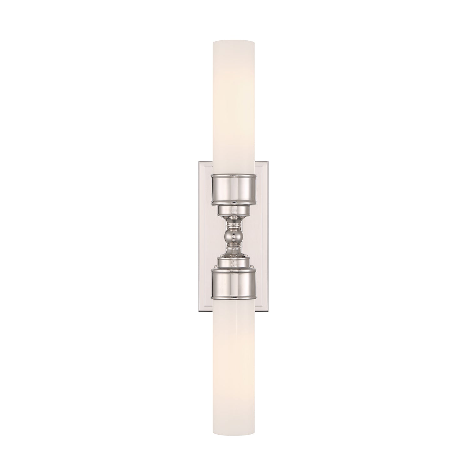 Crystorama Wilcox WLX-302-PN – 4.75 Inch – 2 Light – Sconce – Polished Nickel – Damp Rated