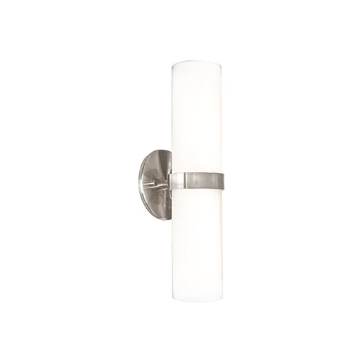 Milano 15-in Brushed Nickel LED Wall Sconce