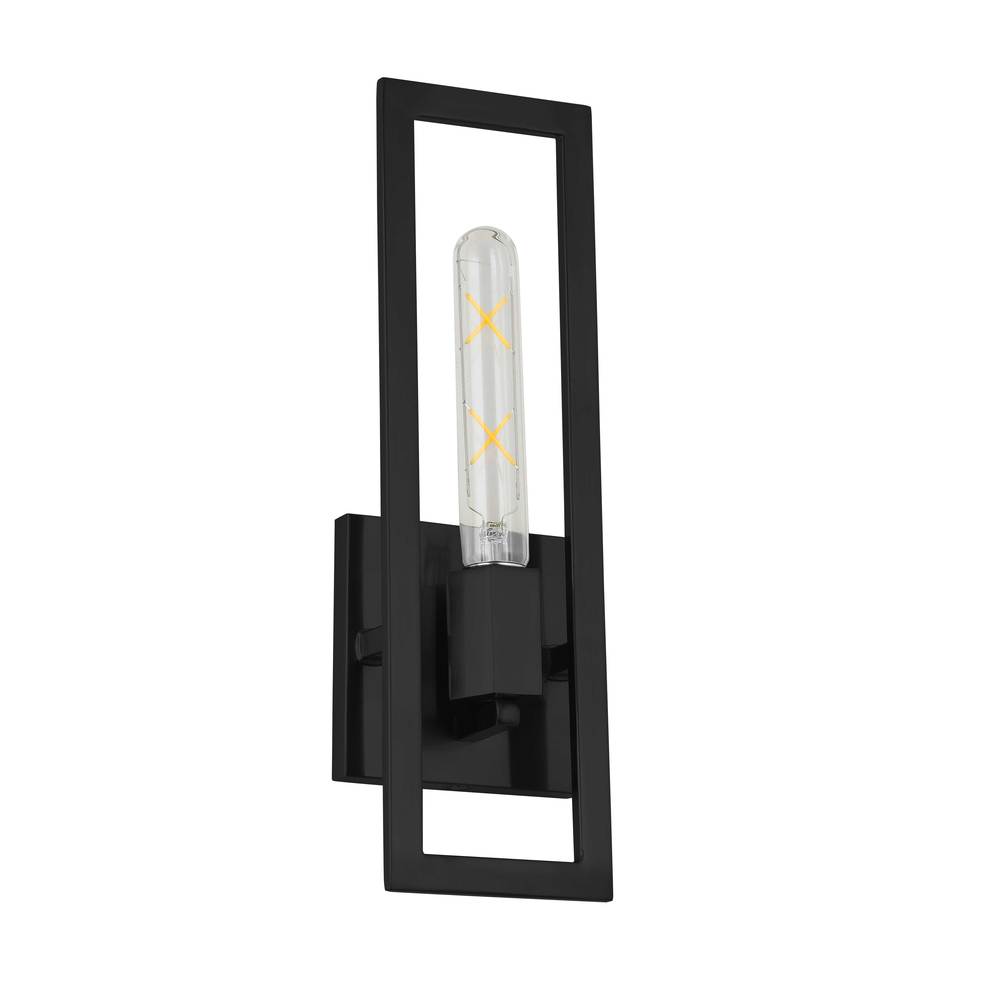 Dainolite WTS-141W-MB Sconce Contemporary - Matte Black