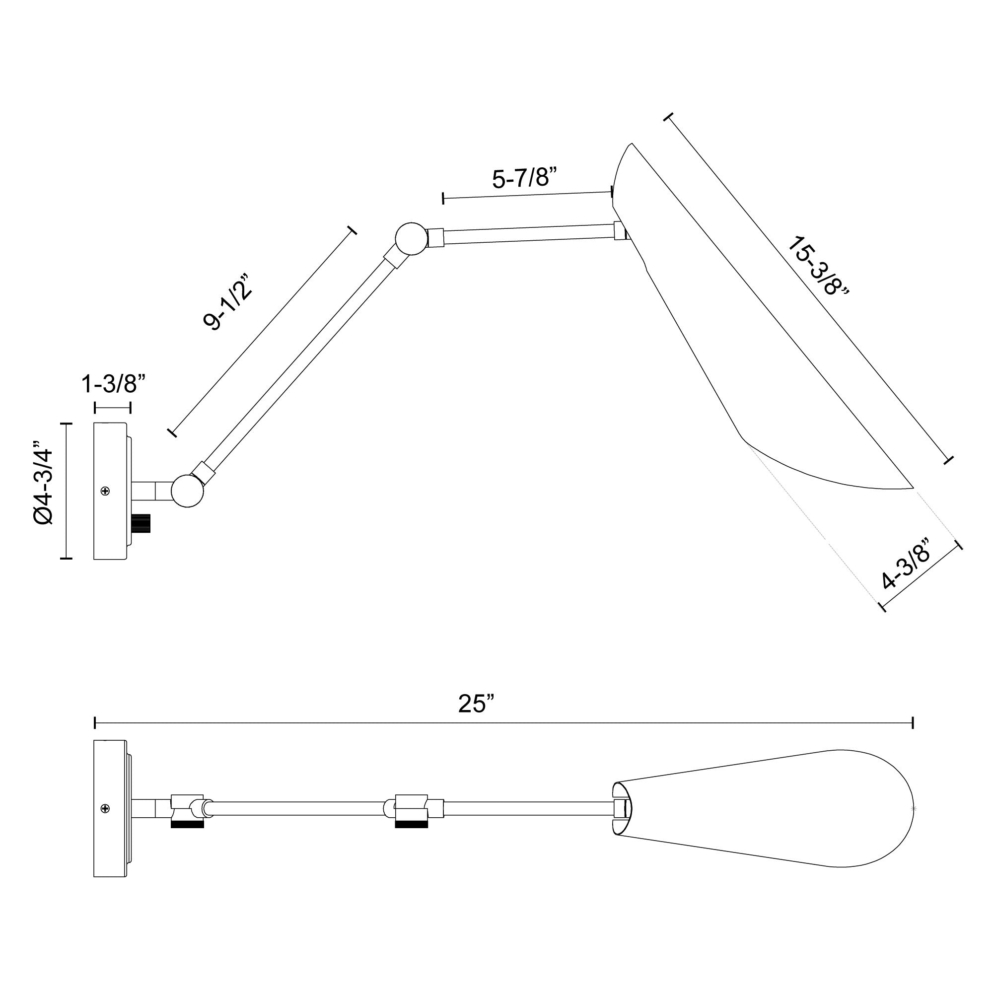 Gabriel 4-in Aged Gold/White 1 Light Wall/Vanity