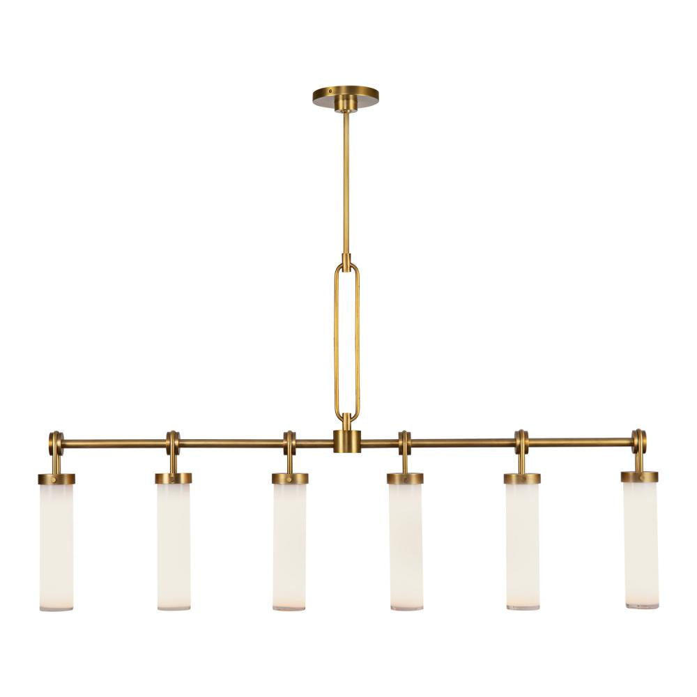 Alora Lighting WYNWOOD LP355652VBGO Pendant - Vintage Brass