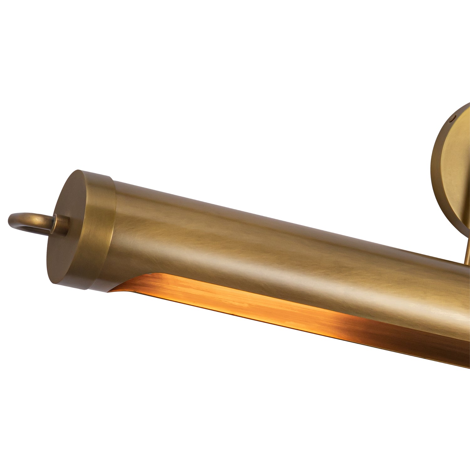 Wynwood 32-in Vintage Brass 2 Lights Wall/Picture Light