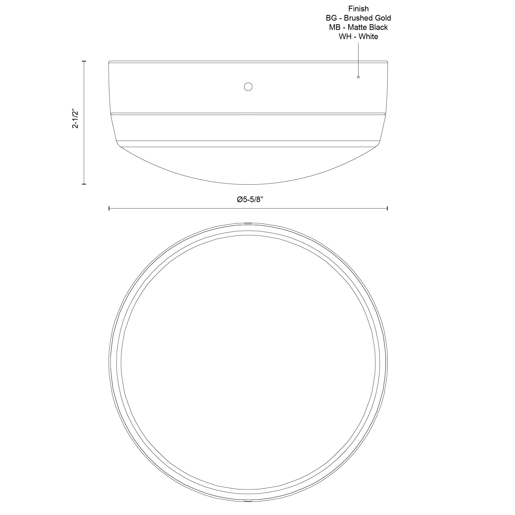 Hugo 5-in Light Kit (5CCT) White