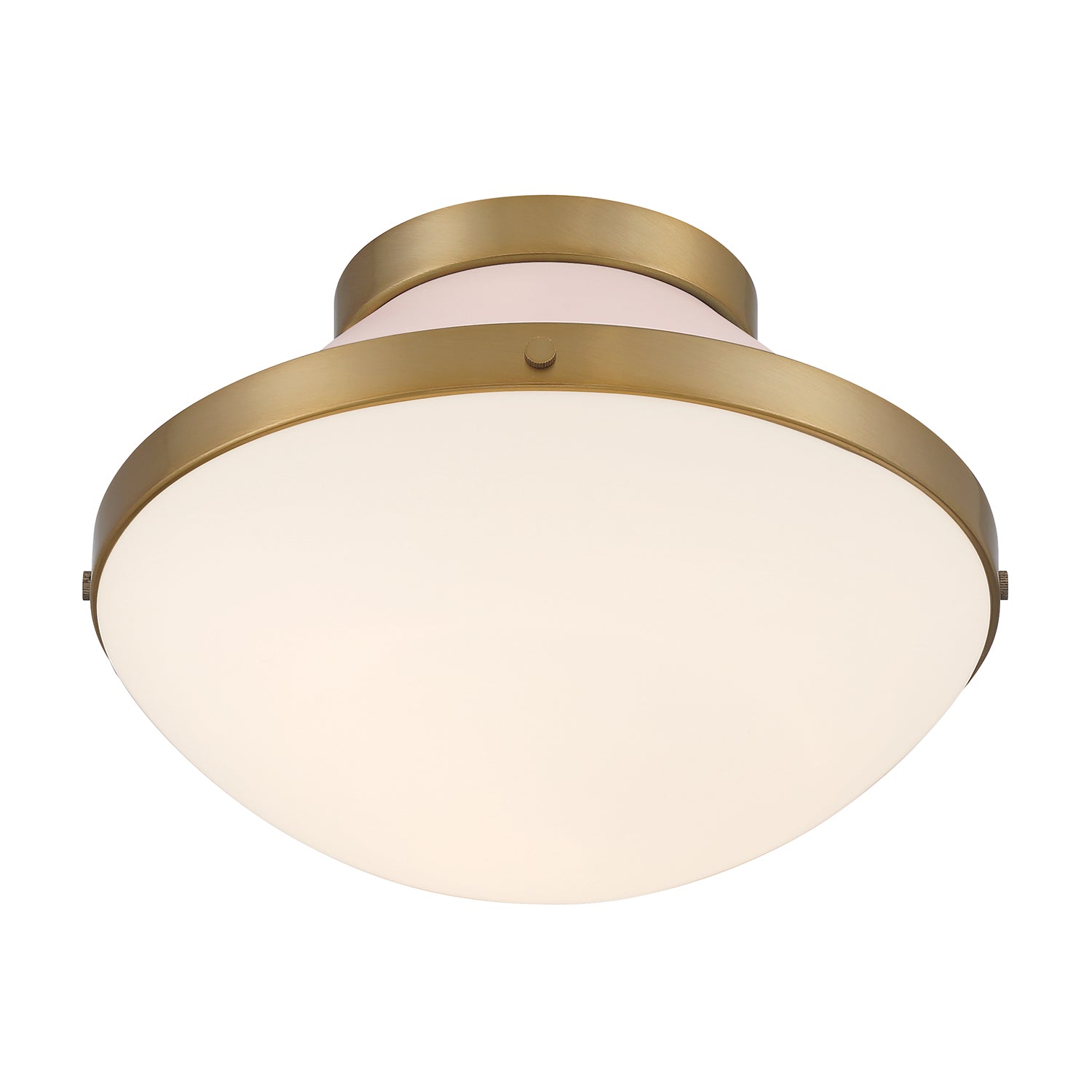 Crystorama Xander XAN-8001-VG-BH – 12.25 Inch – 1 Light – Semi Flush Mount Light – Vibrant Gold – Damp Rated