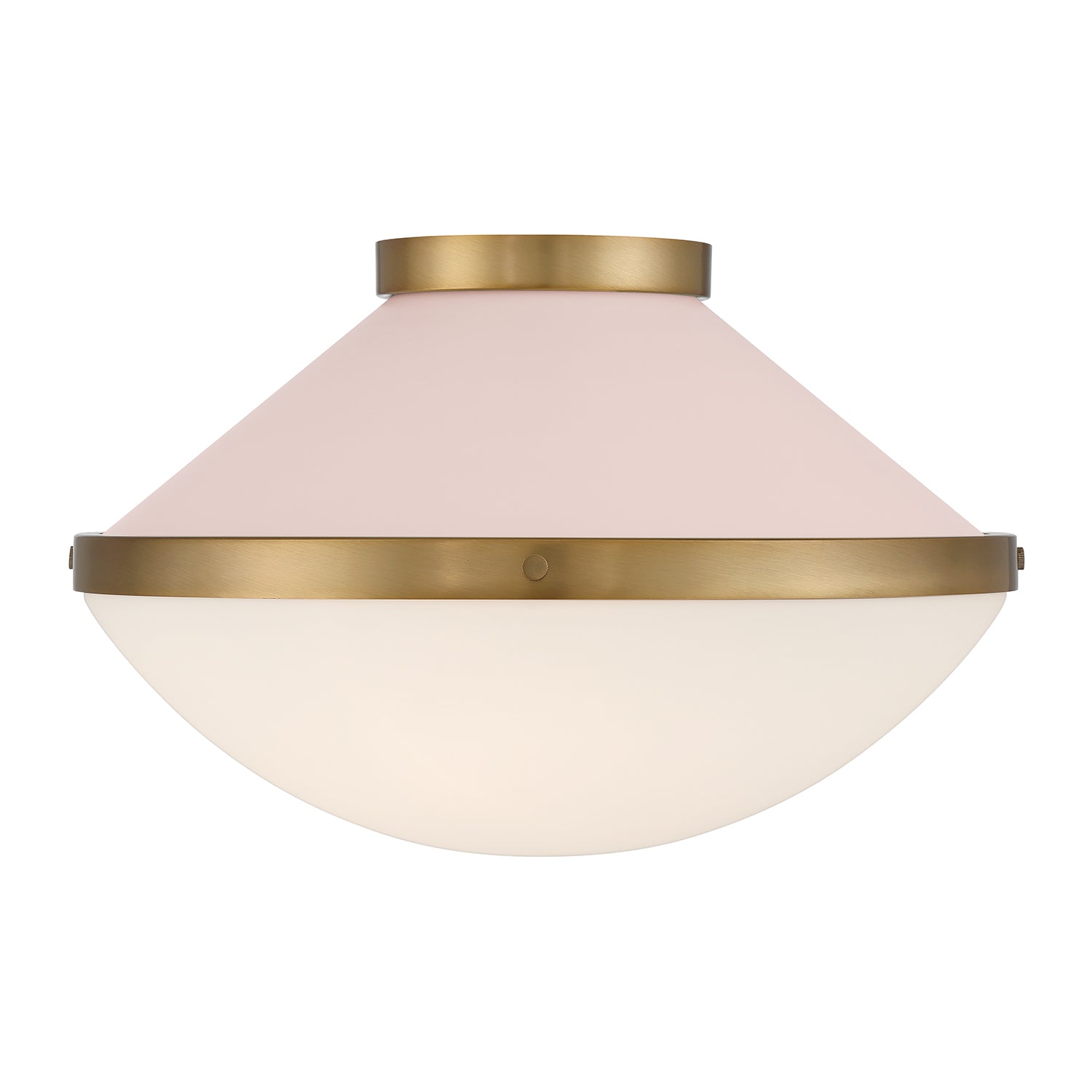 Crystorama Xander XAN-8002-VG-BH – 16.25 Inch – 2 Light – Semi Flush Mount Light – Vibrant Gold – Damp Rated
