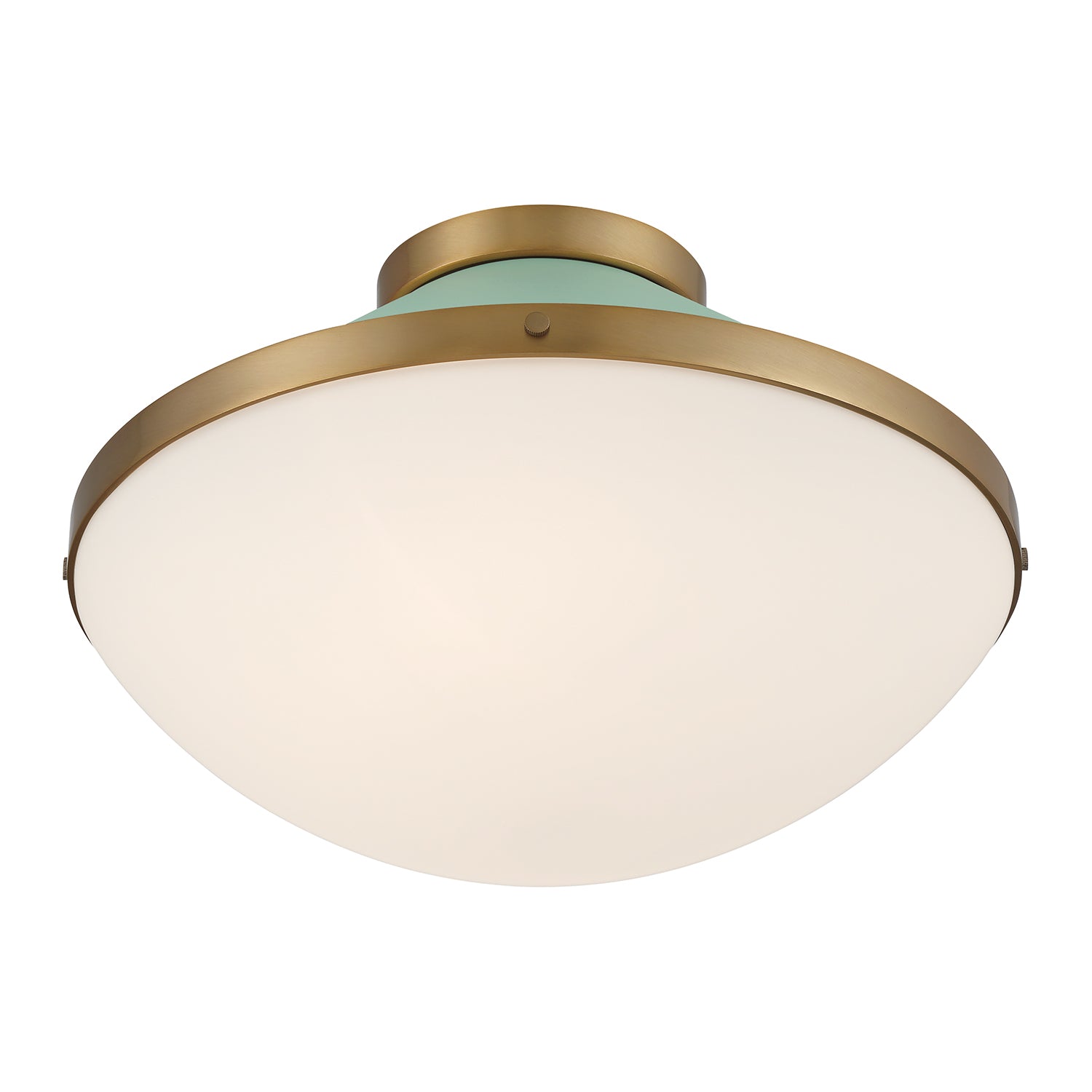 Crystorama Xander XAN-8002-VG-GR – 16.25 Inch – 2 Light – Semi Flush Mount Light – Vibrant Gold – Damp Rated
