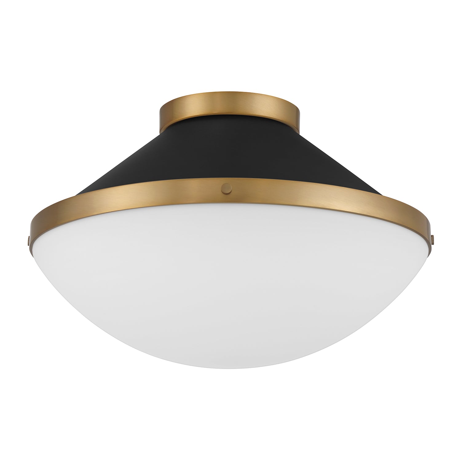Crystorama Xander XAN-8002-VG-MK – 16.25 Inch – 2 Light – Semi Flush Mount Light – Vibrant Gold – Damp Rated