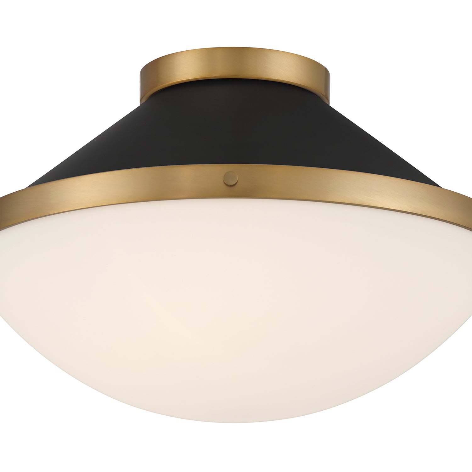 Crystorama Xander XAN-8002-VG-MK – 16.25 Inch – 2 Light – Semi Flush Mount Light – Vibrant Gold – Damp Rated
