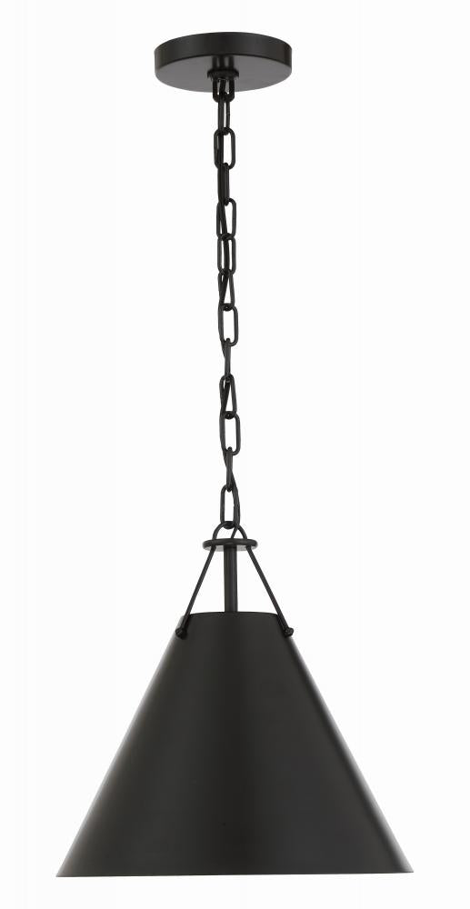 Crystorama XAVIER XAV-B8301-MK Pendant Modern - Matte Black