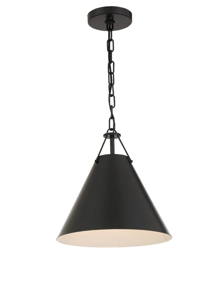 Crystorama XAVIER XAV-B8301-MK Pendant Modern - Matte Black