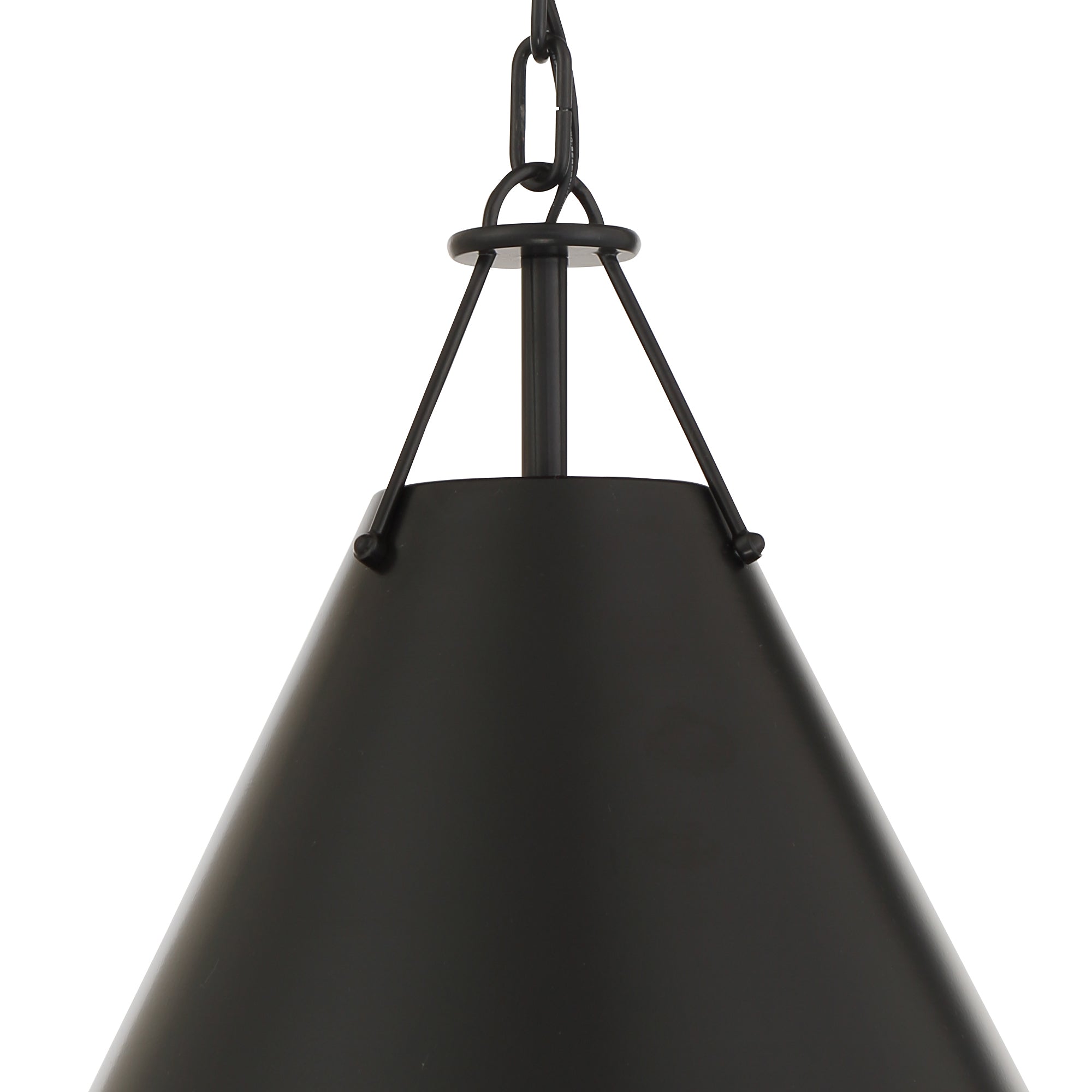 Crystorama Xavier XAV-B8301-MK – 12 Inch – 1 Light – Pendant Light – Matte Black – Damp Rated