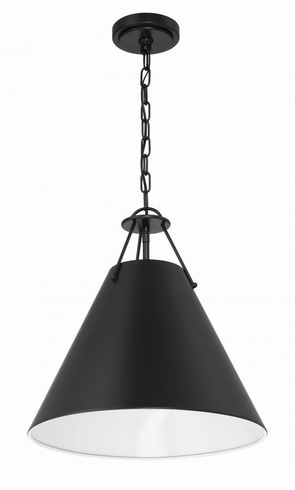 Crystorama XAVIER XAV-B8305-MK Pendant Modern - Matte Black