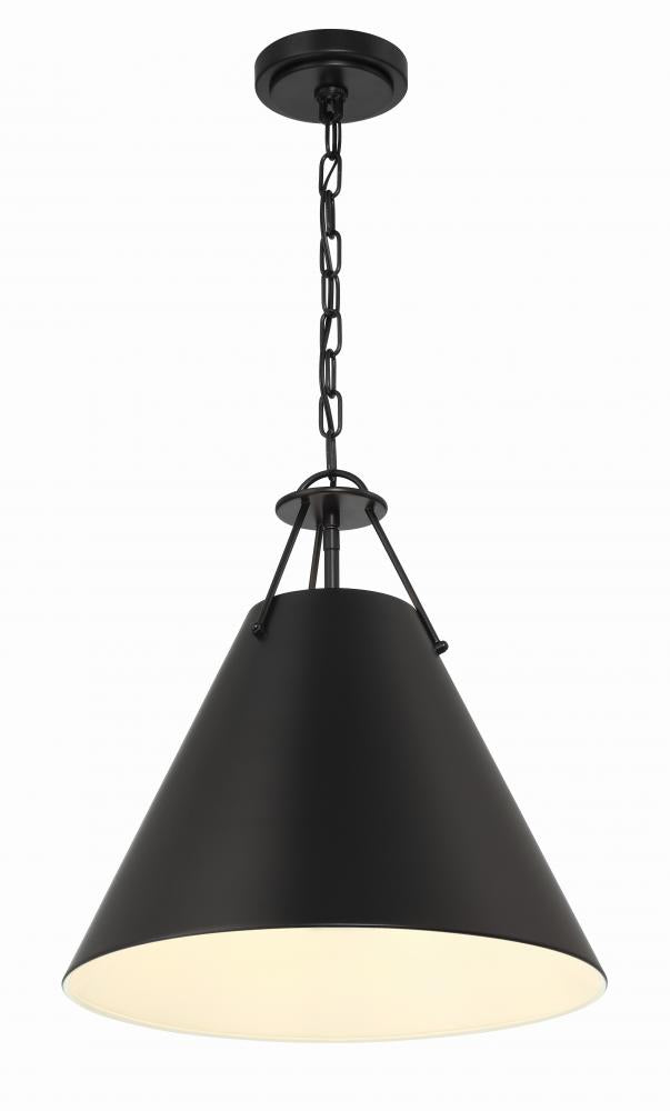 Crystorama XAVIER XAV-B8305-MK Pendant Modern - Matte Black